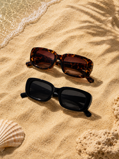 Lunettes de soleil rectangulaires · Caprelle