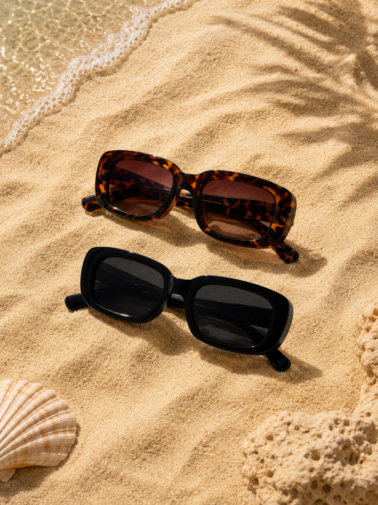 Lunettes de soleil rectangulaires · Caprelle